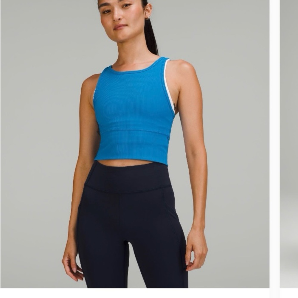 Lululemon Power Pivot Ribbed Tank Top
